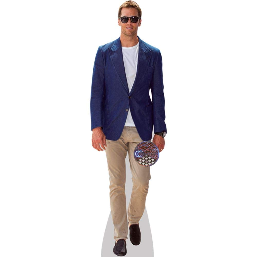 Celebrity Cutouts Mini Size Cutout Tom Brady (Blue Jacket)