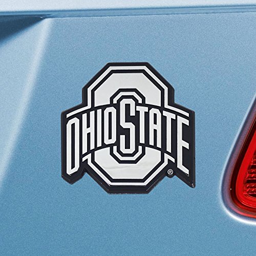 FANMATS - 14872 NCAA Ohio State University Buckeyes Chrome Team Emblem 3