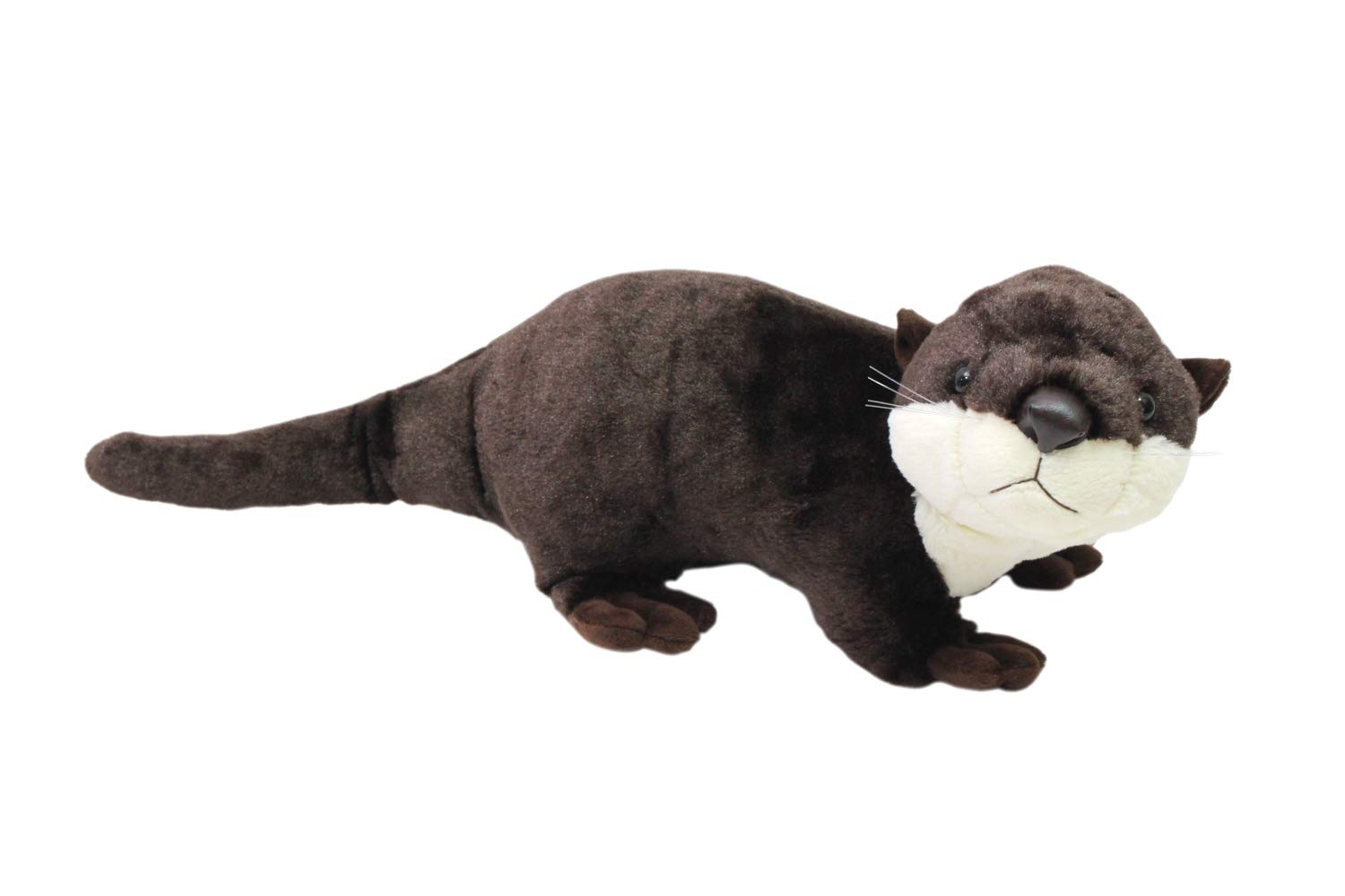 Amazon.co.jp: テイクオフ カワウソ 這型 L ダークブラウン : おもちゃ