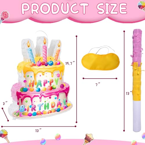 Joarhonal JH-PINATA-CAKE A-001 Birthday Cake Pinata thumb #2