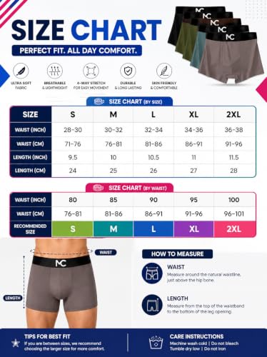 Image of Men's Boxer Briefs for Men Pack of 5 | Soft Stretchable Trunks with Elastic Waistband | Comfortable Breathable Innerwear, Sports & Gym