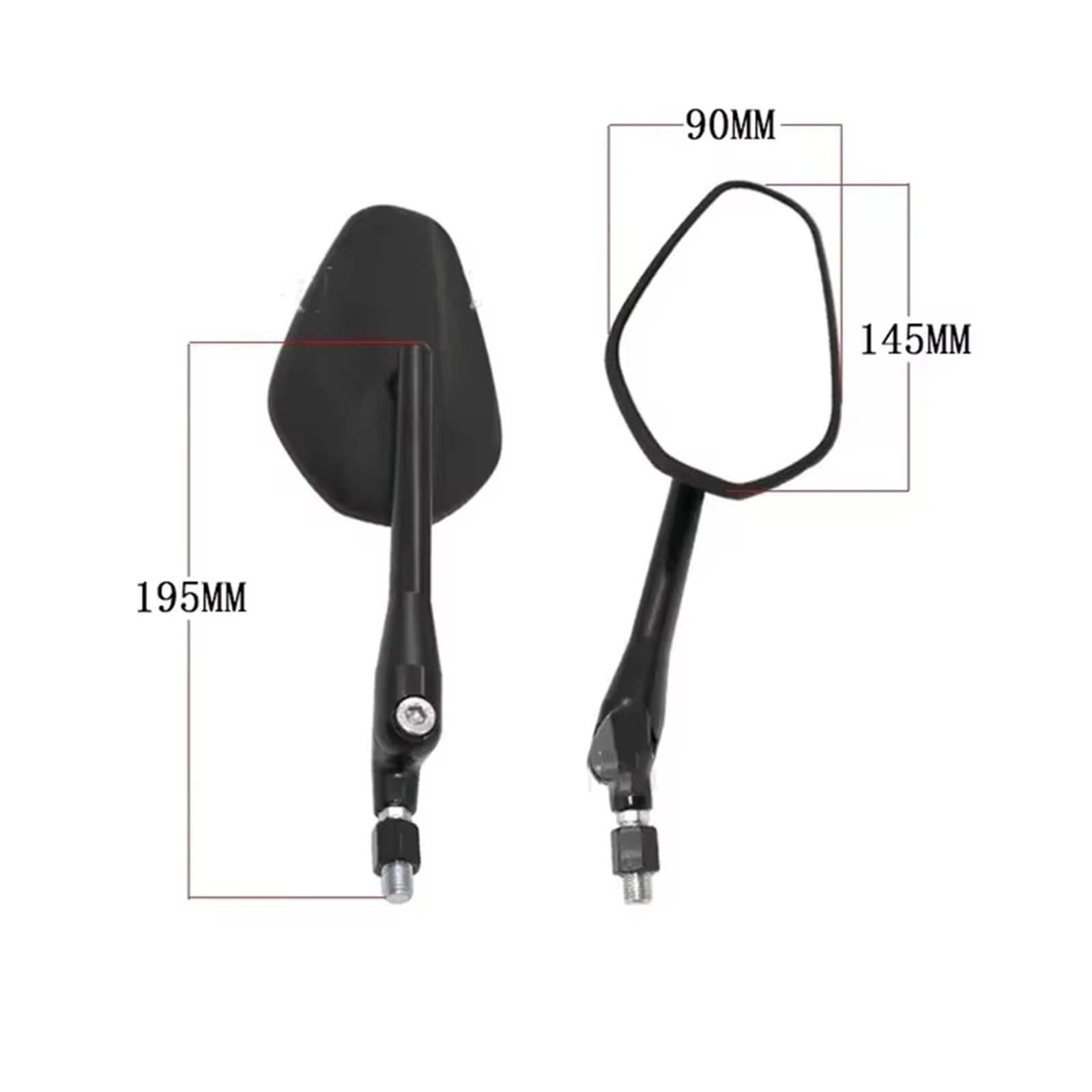 pour Suzuki pour GSX1300BK pour GSR400 pour GSR600 pour SFV650 pour SKY250 400 pour AN250 Rétroviseurs De Moto Rétroviseur Moto