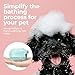 PawSpa Bath & Brush for Pets with Integrated Soap & Shampoo Dispensing