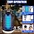 Endbug Bug Zapper, Bug Zapper Outdoor Indoor with LED Light, Electric Mosquito Zapper Fly Zapper, Waterproof Mosquito Killer Insect Zapper Fly Trap for Outside Patio Garden Backyard Home, Plug in