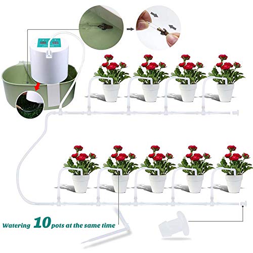 CONTINENTAL AWS10 Automatic Watering System for containers Patio, Lawn