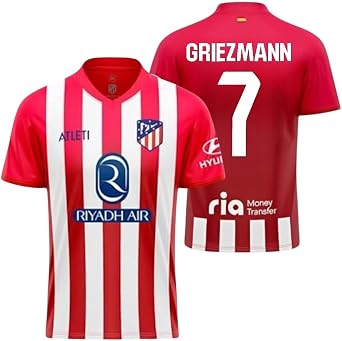 Atletico de Madrid Official Home Shirt 23/24 Junior - Griezmann 7