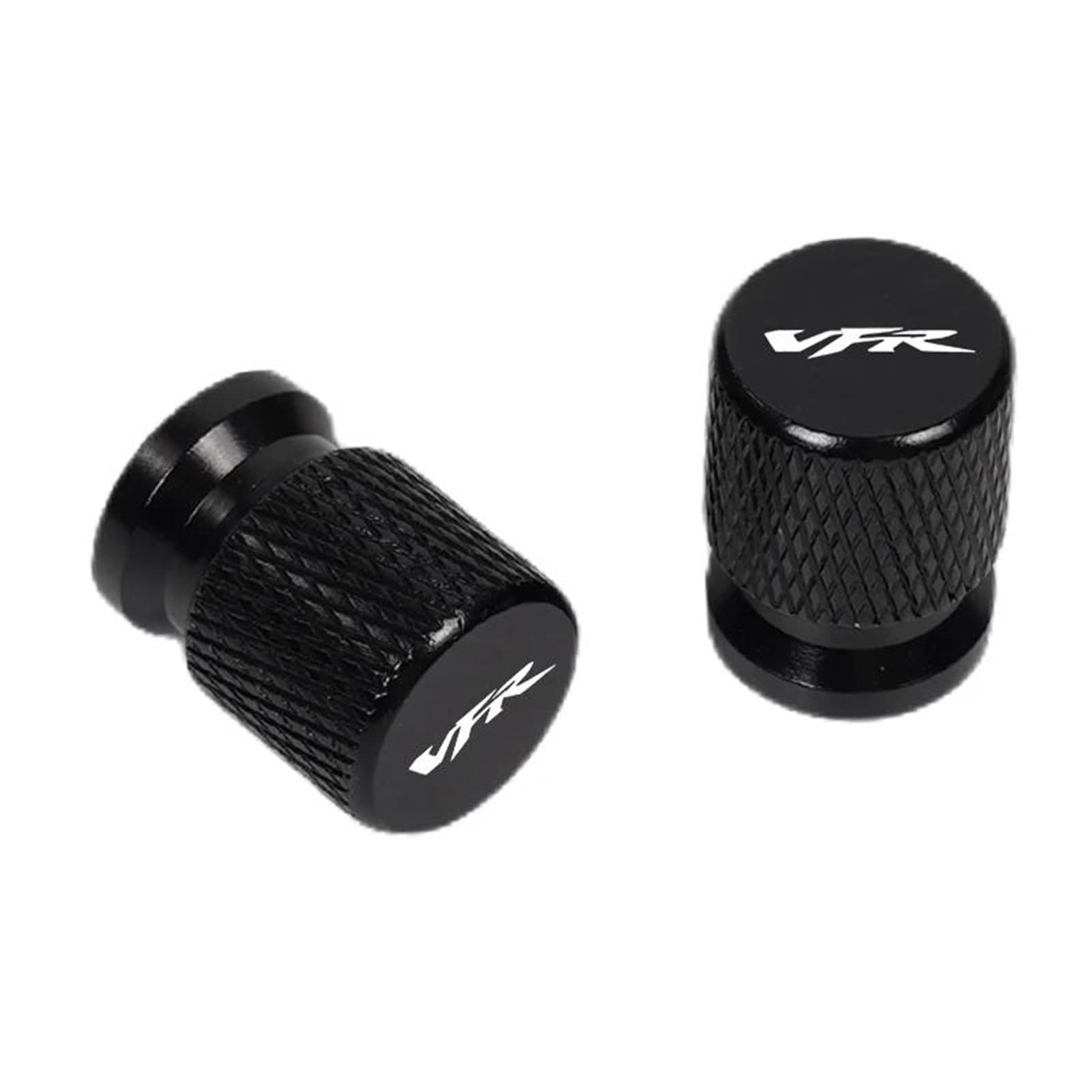 Tapón de válvula de aire de aluminio negro para Honda VFR1000F Firestorm de alta resistencia 6