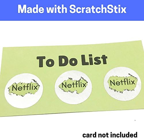 2.5 cm Scratch Off Stickers - Round Circle Silver, Pack of 150