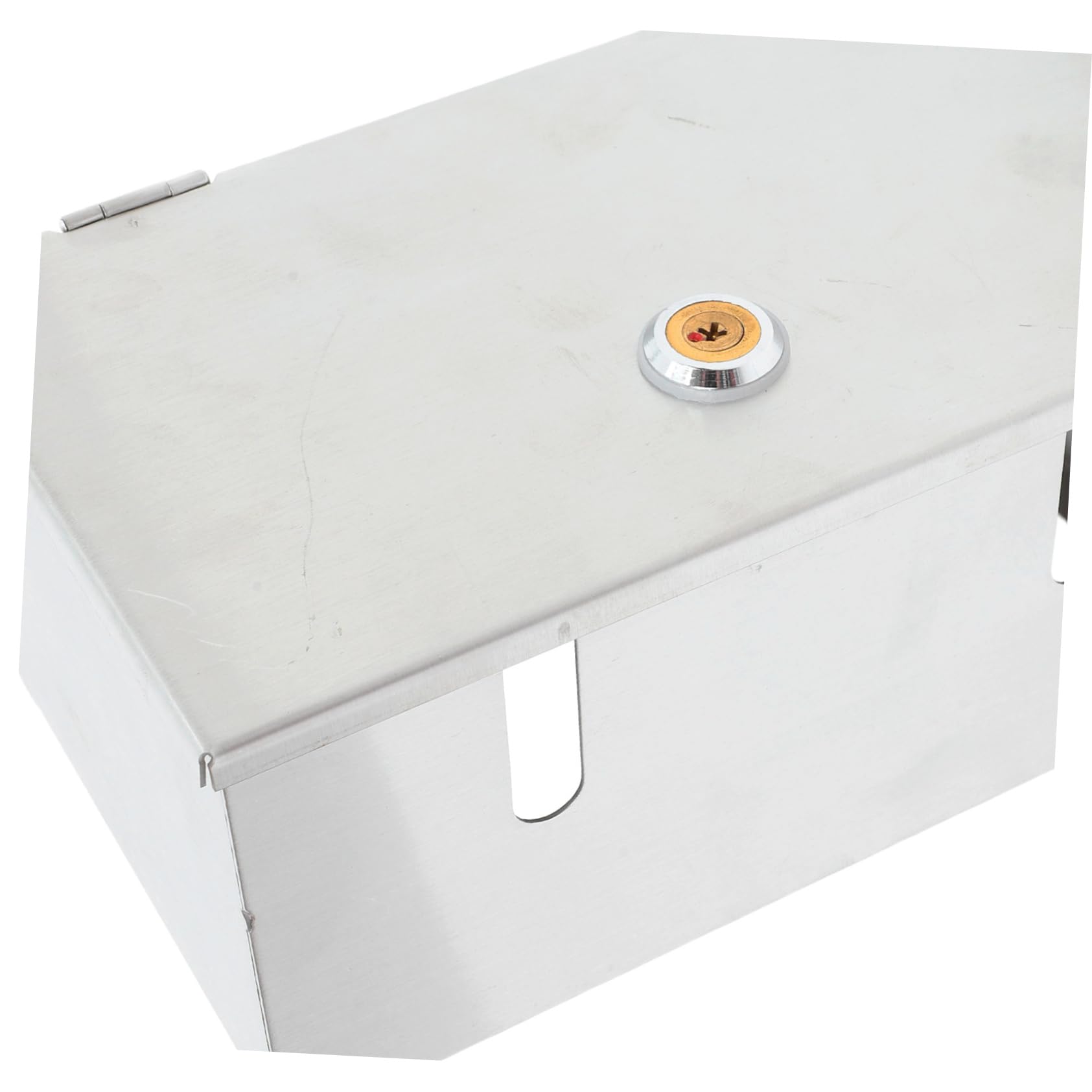 Caja Protectora para Cerradura de Acero Inoxidable Enchufe de Pared