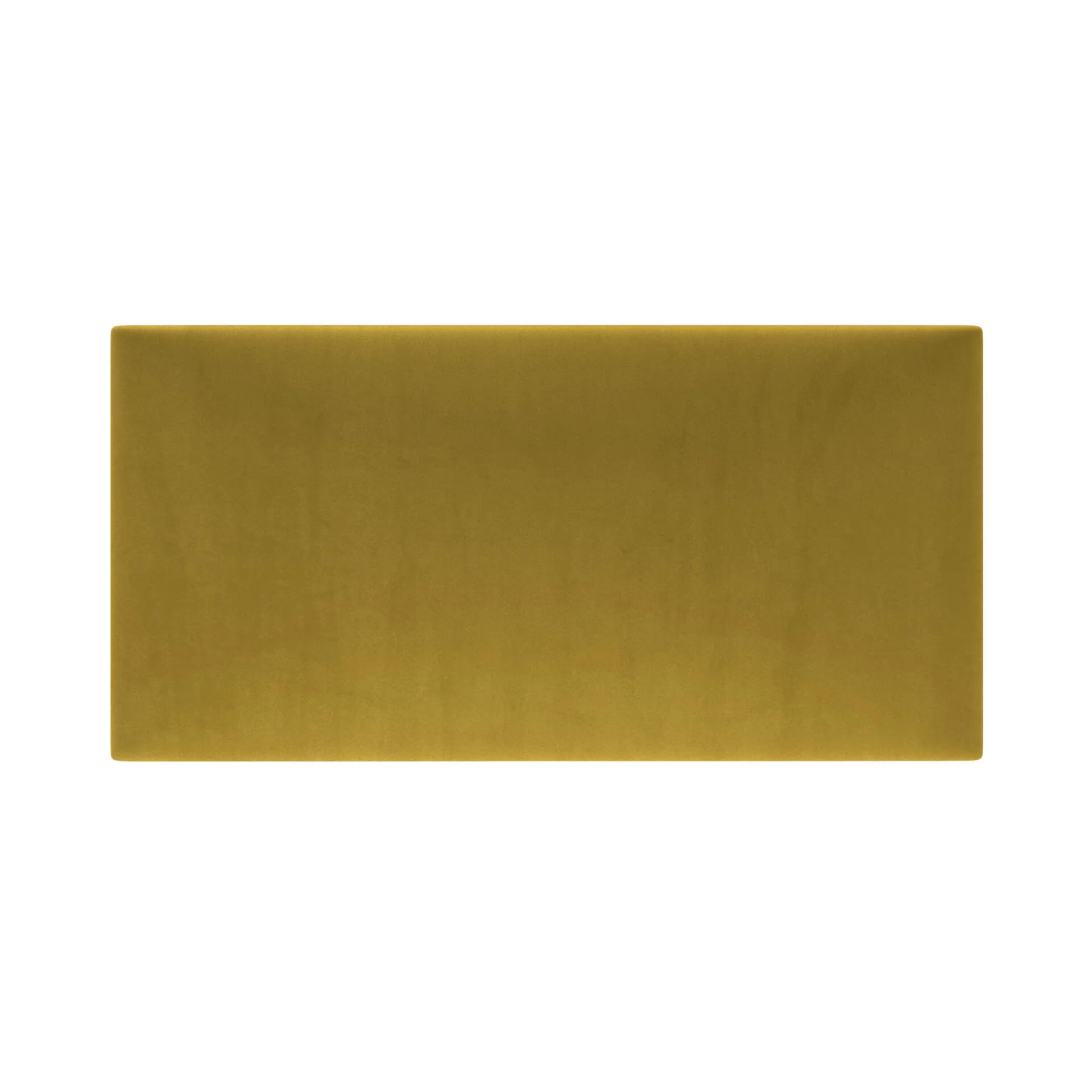 TRANS - PAL Wall Mounted Upholstered Headboard - Velvet 3D Soundproof Panels, Accent Wall Panels, Queen/King Size, Anti-Collision Padding for Kids' Rooms 600x300mm, (Pack of 1/2/4/6) (2, YELLOW) โ image 1