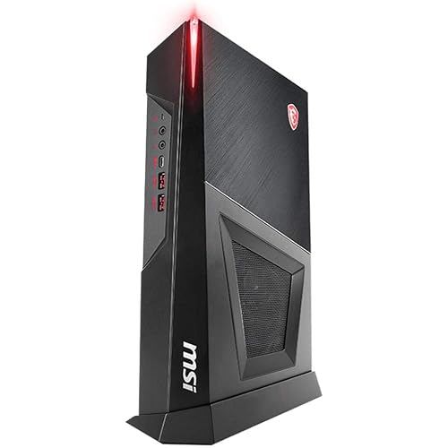 MSI MPG Trident 3 10SC-215US SFF Gaming Desktop, Intel Core i7-10700F, GeForce RTX 2060, 16GB Memory, 512GB SSD + 1TB HDD, WiFi 6, USB Type-C, Windows 10 Home, Black