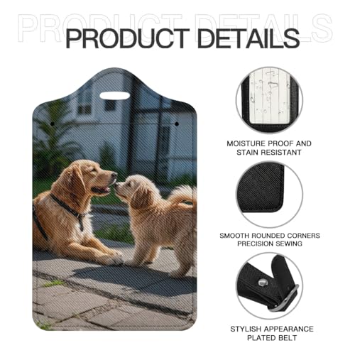 Personalized Luggage Tags Custom Image/Text/Logo PU Leather Luggage Tag, Customized Travel Suitcases Labels Tags for Travel, Business Trip, Gift for Men Women4