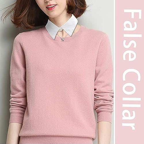 Unique Style False Collar Peter Pan Blouse Detachable Choker Necklace Faux Collar2