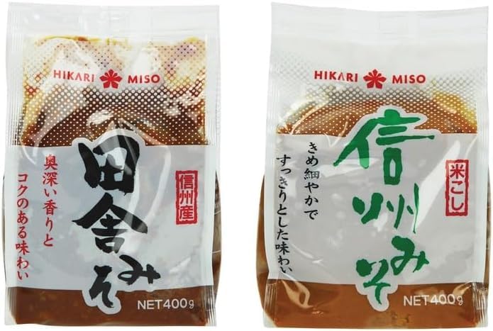 TLT FOODS confezione Miso Hikari bianco e rosso 400 g