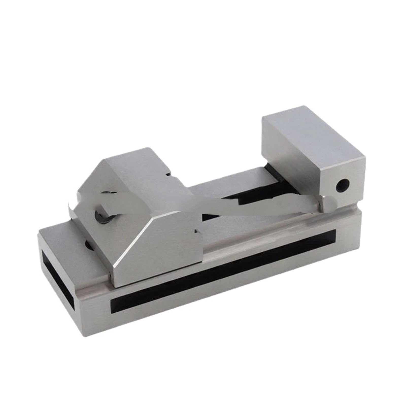 Machine Vise, 2" High Precision Machine 2 Inch Vise Fast Moving CNC Gas Tongs Plain for Surface Grinding Milling EDM Machine1pc,for use by Fitters