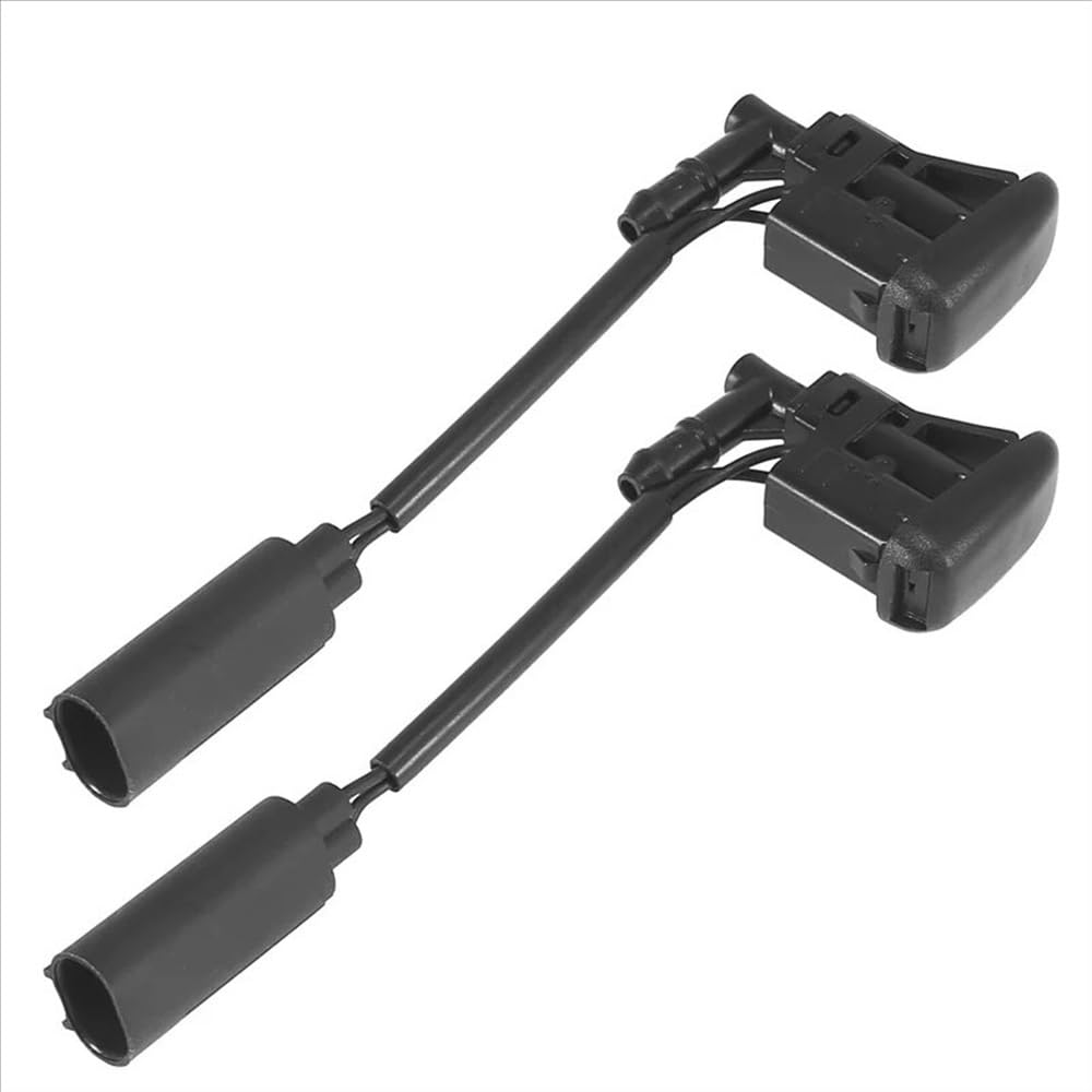 Accessori per Auto Compatibile con BMW Serie 1 per E81 E82 E87 X3 E83 X5 E53 Z4 E85 E86 Ugello Spruzzatore Lavavetri Riscaldato per Parabrezza 1 Paio 61667110851