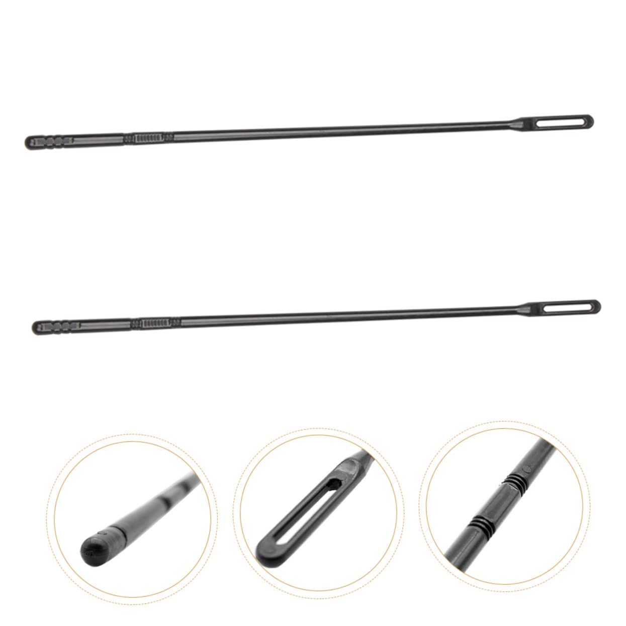 FAVOMOTO 8 Pieces Flute Cleaner Flute Stick Cleaner Flute Cleaning Tools Flute Cleaning Sticks Flute Accessories Flute Cleaning Rod Appliances