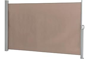 Outvita Retractable Privacy Fence Screen for Enhanced Outdoor Privacy