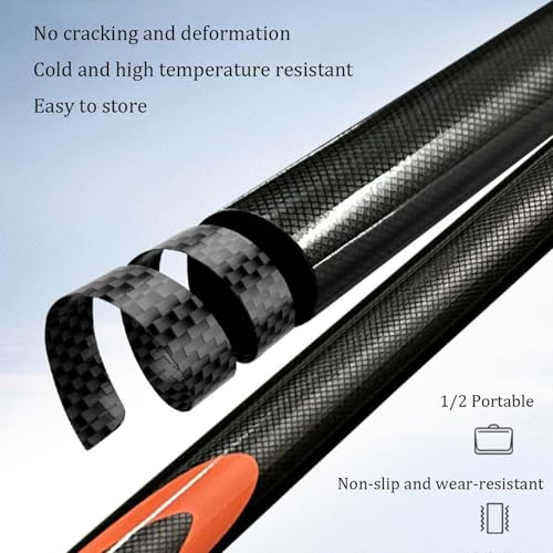 Taco de billar Leoshi 145 cm fibra de carbono punta 9.5 mm o 13 mm miniatura 4