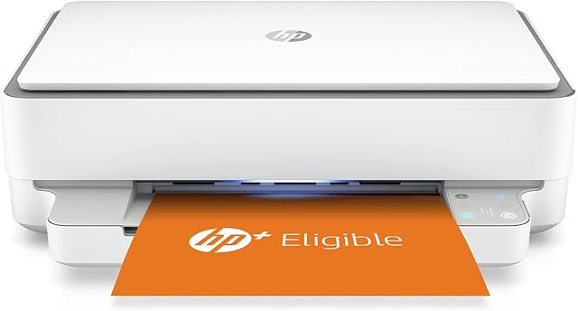 HP Envy 6020e All in One Colour Printer with 6 months of Instant Ink included with HP+, White