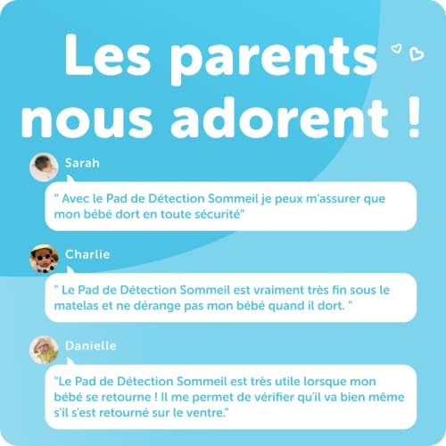 Cubo Ai Sleep Sensor Pad - Real-Time Baby Micro ovement Tracking & Motion Detection with Proactive AI Baby Safety Alerts, Non-Contact | Must be Paired with Cubo Ai Plus Smart Baby Monitor