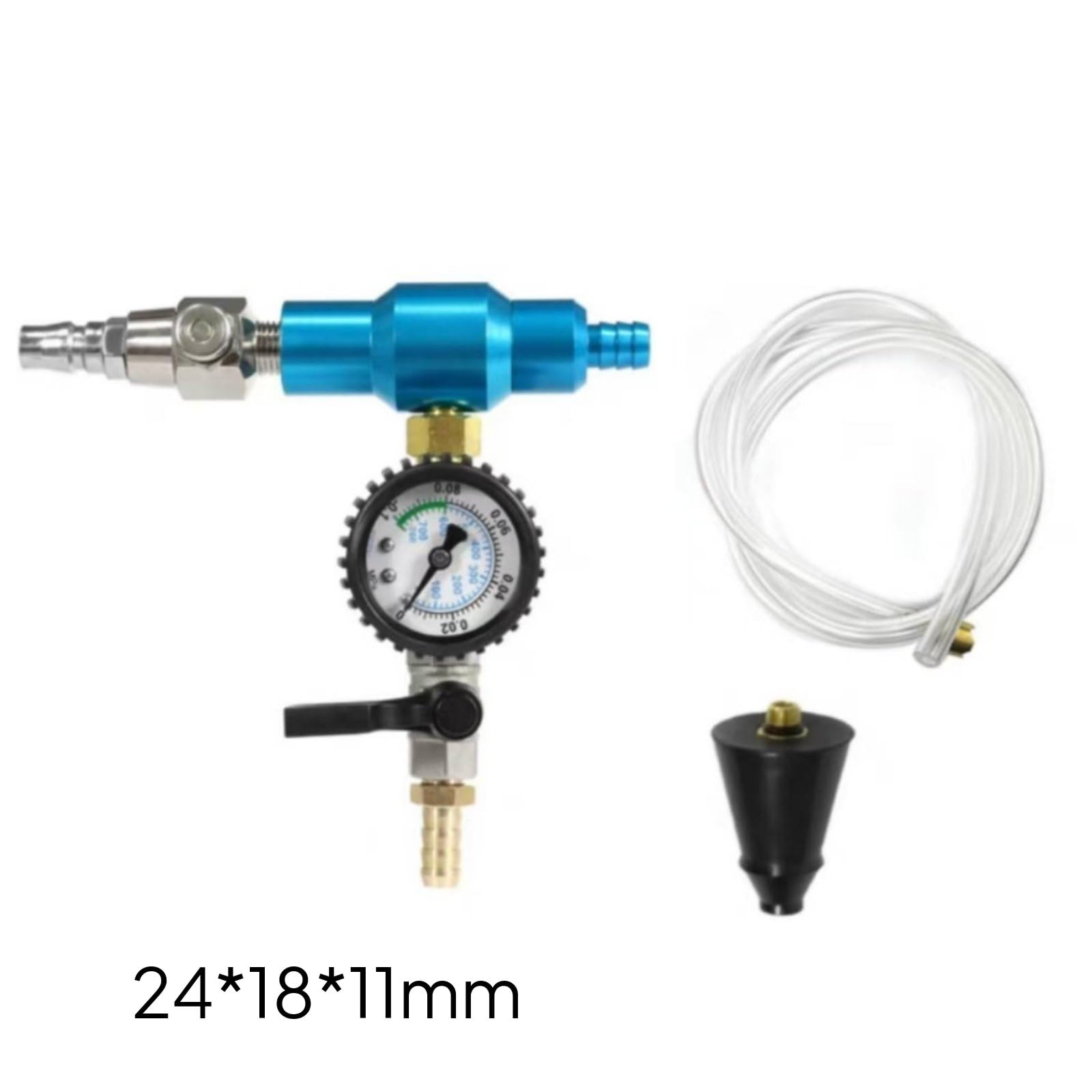 Dispositif de Recharge de Liquide de Refroidissement Outil Automobile Testeur Système Refroidissement Testeur Pression Radiateur Remplissage Sous Vide, Pack Simple