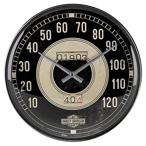 Reloj de pared Nostalgic-Art 51084 Harley-Davidson Tacho Cover