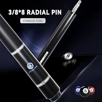 CHAUD! Queue De Billard OK HEALING 1/2 En Fibre De Carbone + Fibre De Verre 12.4