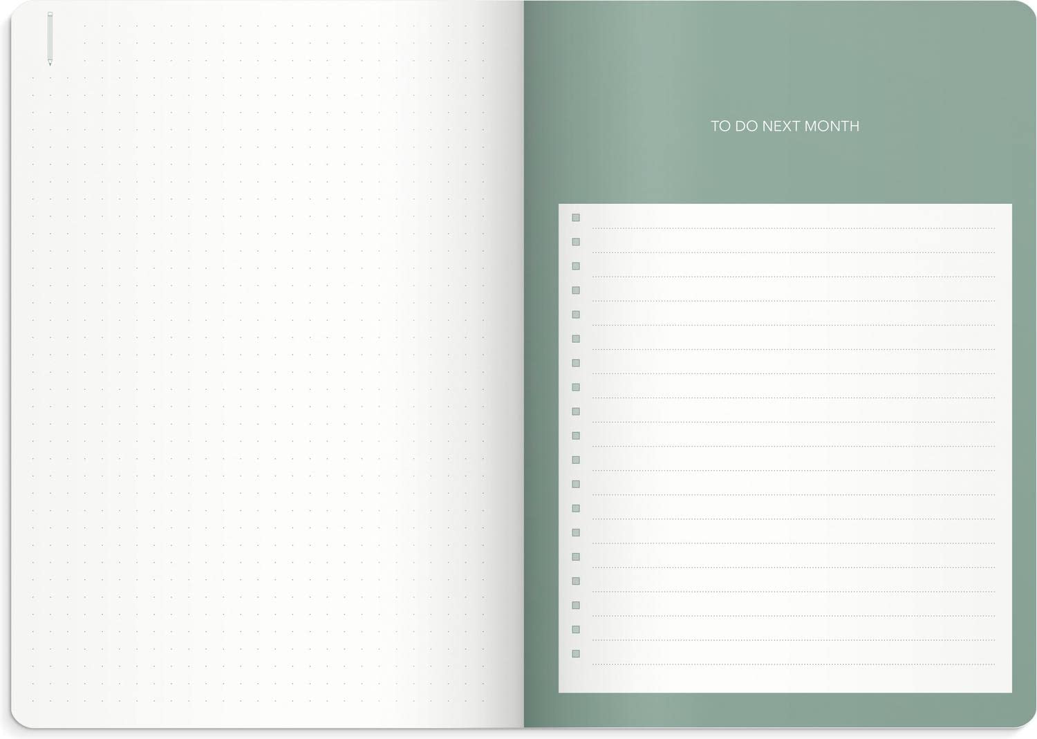 Burde Week Planner undated blue: Terminplaner Undatiert
