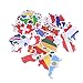 Produktbild BLOUR 50 PCS Länder Karte Reise Aufkleber zu DIY Scrapbooking Koffer Laptop Auto Auto National Flags Aufkleber Spielzeug für Kinder