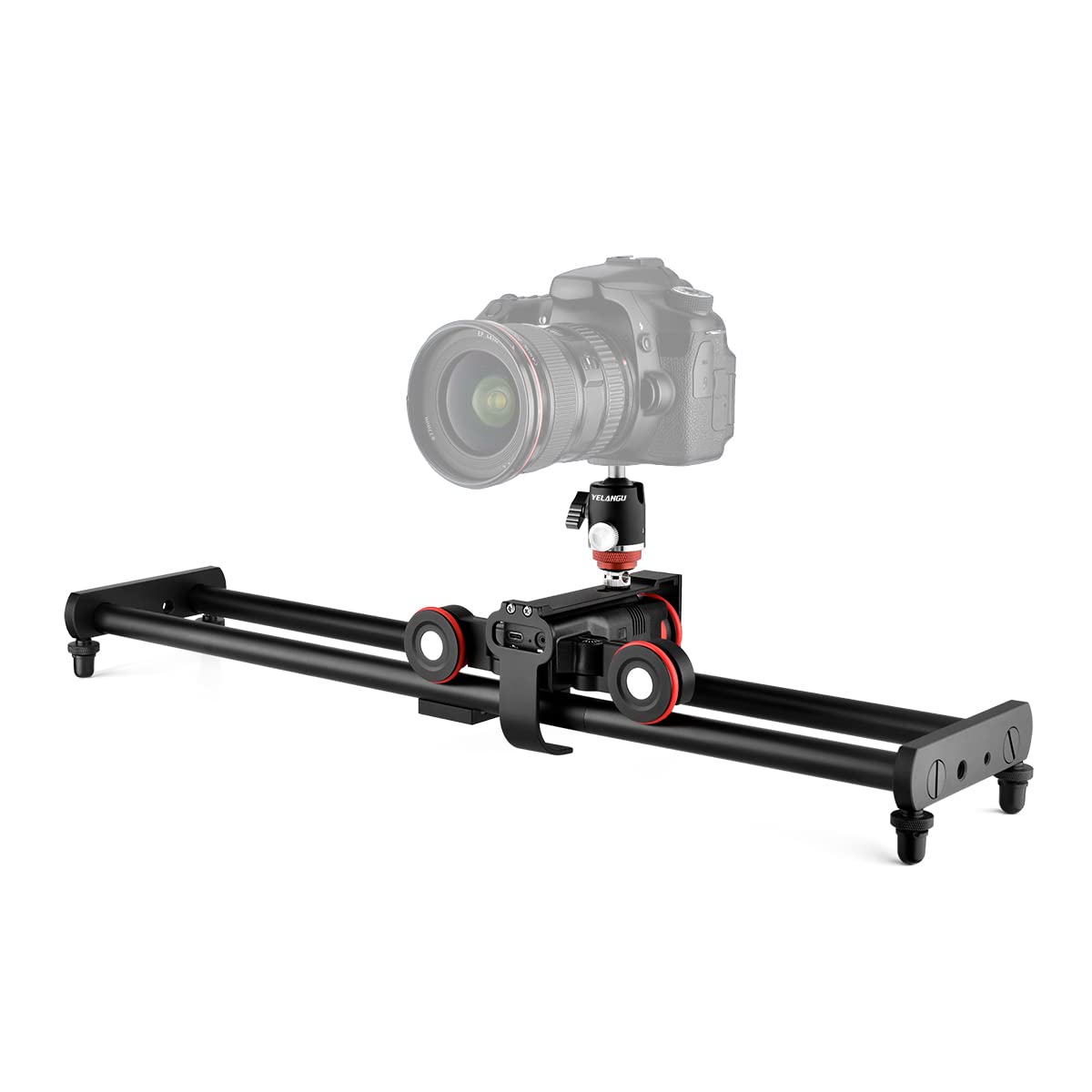 Chariot Motorisé Pour Appareil Photo - Slider 60cm Alliage | Time-Lapse Et Vidéo Stable