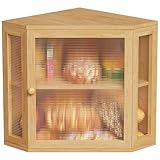 Grande capacité : notre boîte à pain peut contenir plusieurs pains, petits pains, muffins et autres produits de boulangerie. Dotée d'un design à plusieurs niveaux et d'angles pour maximiser l'espace de rangement, elle répond aux besoins des ménages et des amateurs de pâtisserie