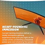 AOC C32G2ZE 32" Curved Frameless Gaming Monitor, Full HD 1920x1080, VA, 0.5ms 240Hz, AMD FreeSync Premium, DP/HDMI/VGA, VESA, 3-3-1 Re-Spawn Program, Xbox PS5 Switch,Black - Image 3