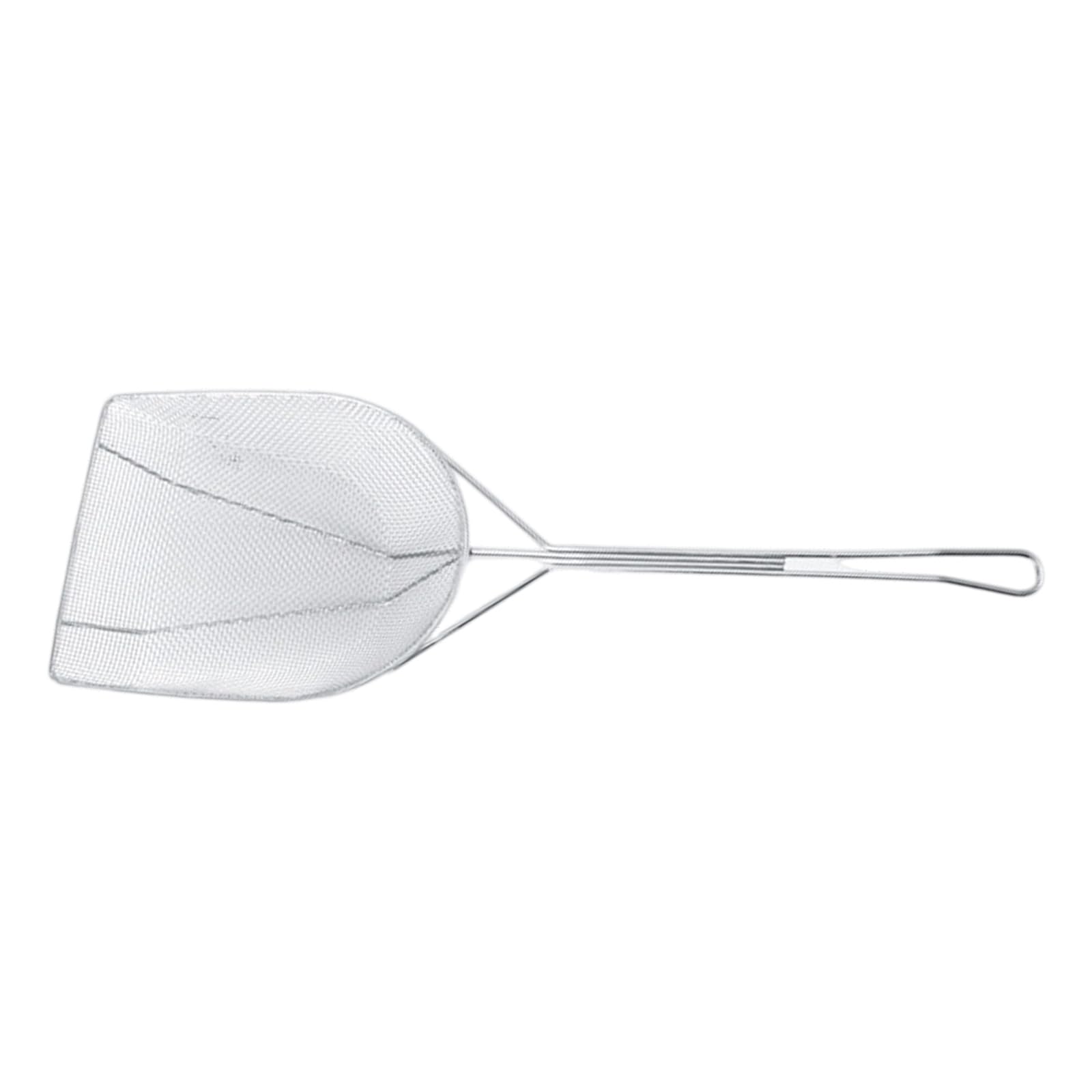 Nucelit Stainless Steel Oil Skimmer Slotted Strainer for Efficient Greases Filtering in Commercial Kitchens and Home Cooking Ergonomic Handle Oil Sludges Shovel