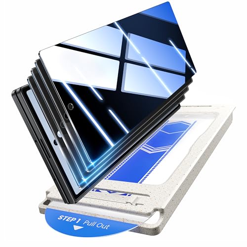 WSKEN 4 Pack Front Privacy Screen Protector for Samsung Galaxy Z Fold 7 - [24 Anti Spy] [Auto Dust Remove] [Zero Bubble] Top 9H+ Tempered Glass 12X Shatterproof Case Friendly Easy Installation