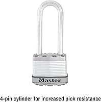 Vista 4 de Master Lock M1XDLJ Magnum - Candado resistente con llave, 1 paquete