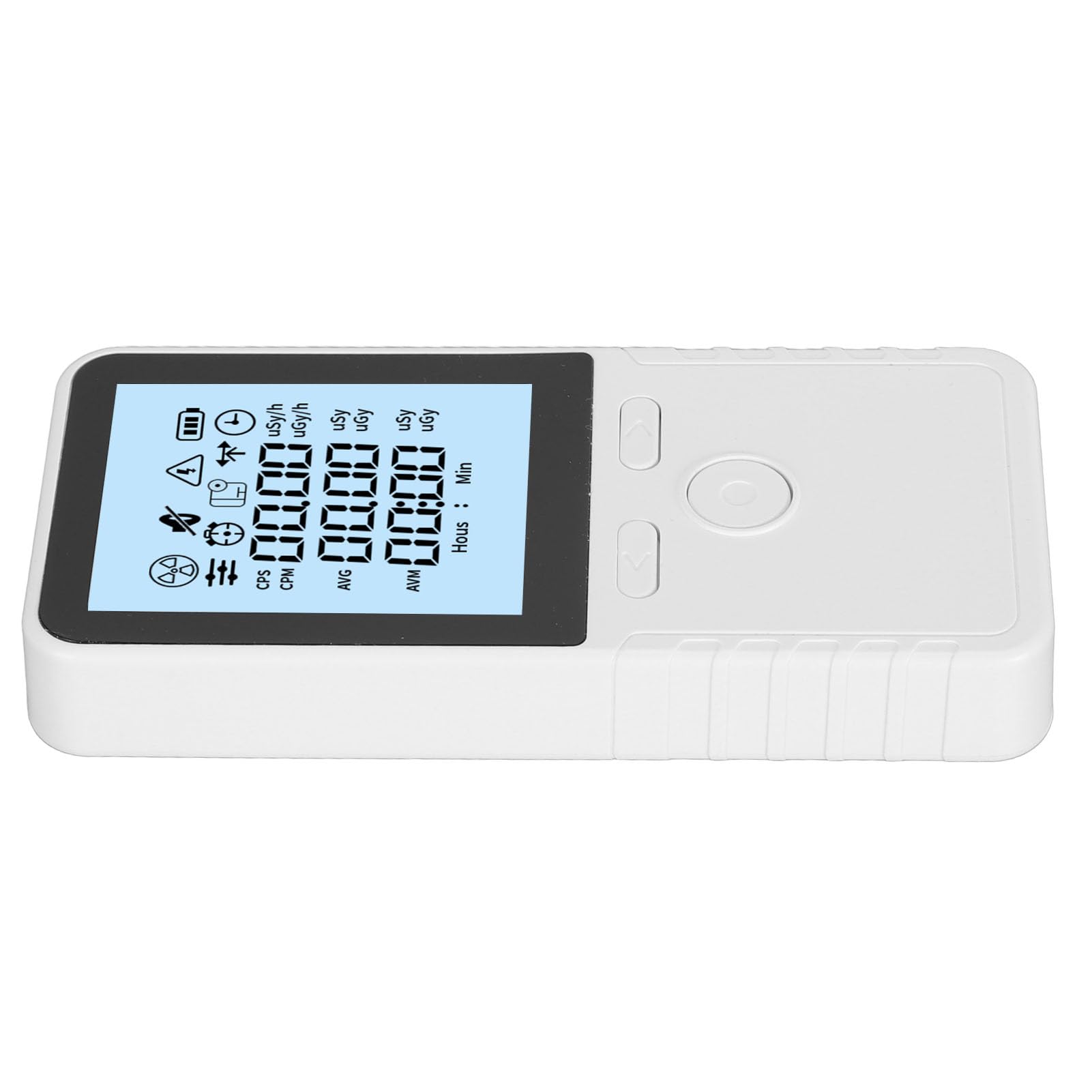 Tester de Radiación de Contador de Geiger, Portaplecounter, Detector de Radiación Mide Beta X y Rayos de la Batería Alimentado para la Prueba de Nivel de Radiación, Contadores de