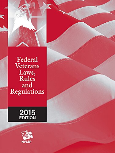 Federal Veterans Laws, Rules and Regulations 1632843455 Book Cover