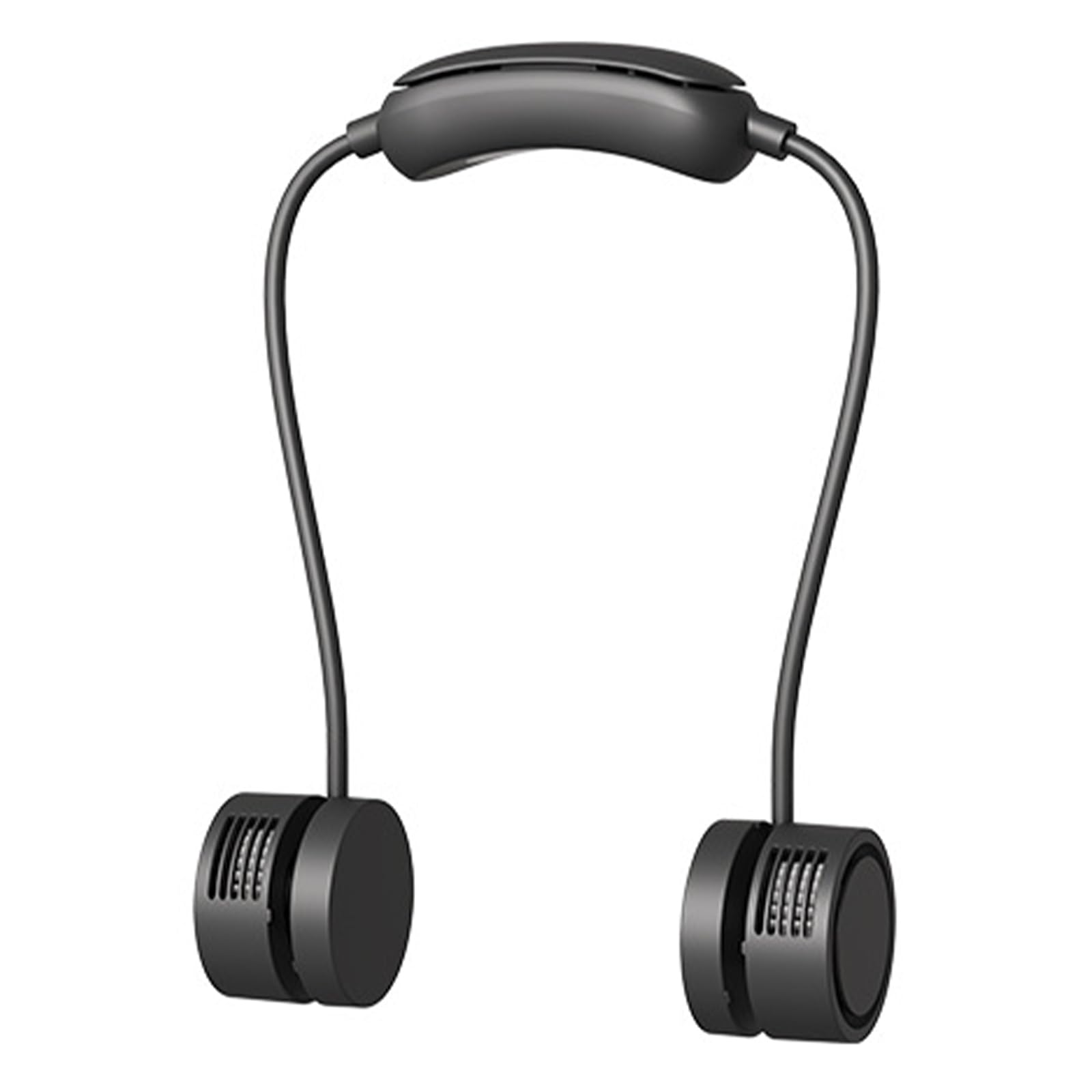 Elnwnnkc Ergonomic Hanging Neck Temperature Manager with Quick Cooling Function Lightweight Comfortable for Commuting and Tasks Usb Neck Fan