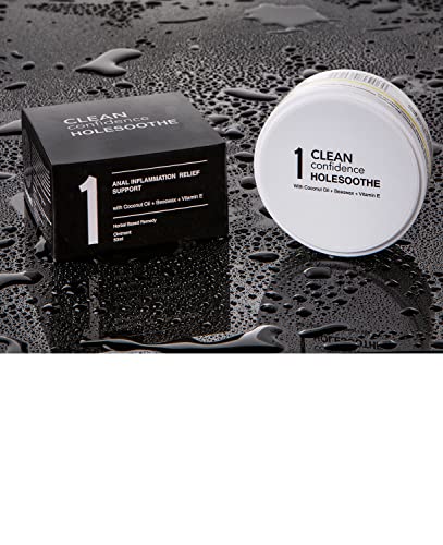 Clean Confidence HOLESOOTHE Anal-Entzündungssalbe, 50 ml Topf, 1 Monat Vorrat