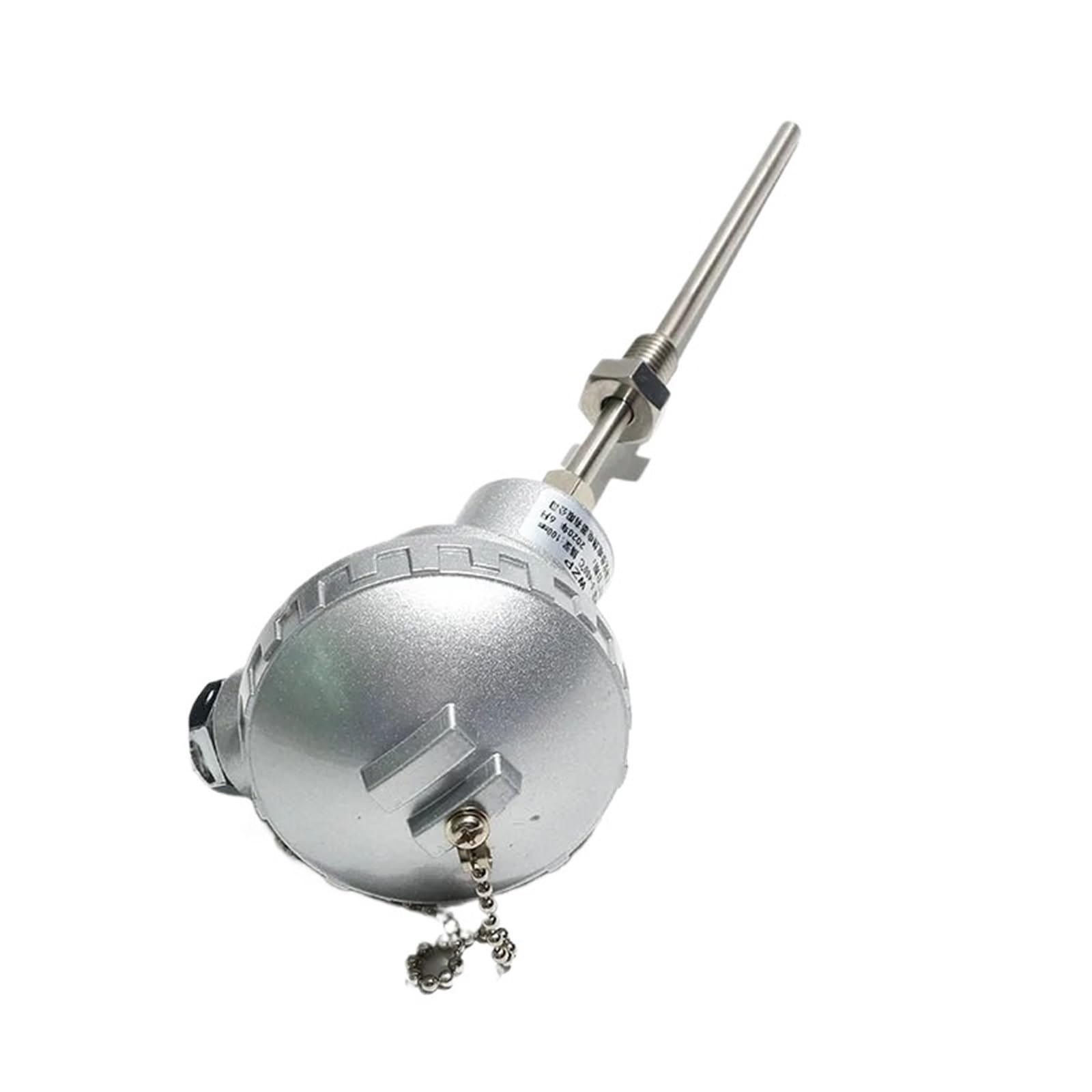 Capteur PT100 WZP2-230 COKYIS avec filetage fixe M27 et gaine en acier inoxydable 500x350mm