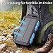 WOWMVP Solar Powerbank 26800mAh PD22,5W Tragbares Solarladegerät Outdoor