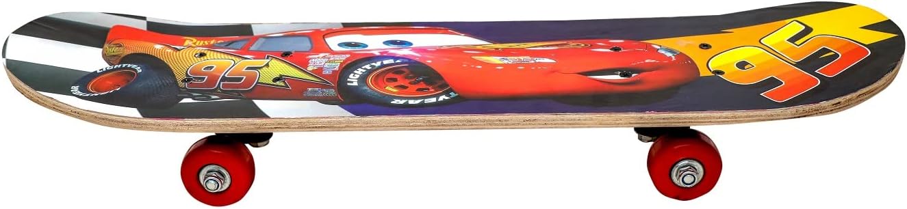 P PAYTAG® Kid's Wood Skating Board for Kids and Girls Beginners (24 x 6 inch, Medium, 3-12 Years) (Ben 10)