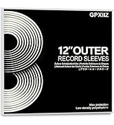 Protection Vinyle 33 Tours KMKOII Pochette Vinyle 33 Tours Extérieur, 50 X Pochette Vinyle 12 Pochettes Polyéthylène 100 Microns Anti-UV
