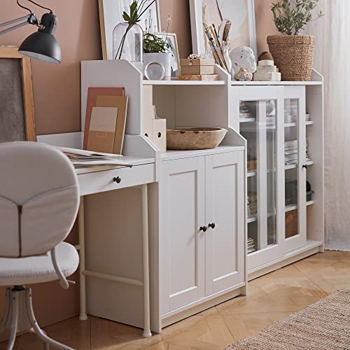 Chaise pivotante BJÖRKBERGET beige Idekulla pour bureau réglable et confortable - 4
