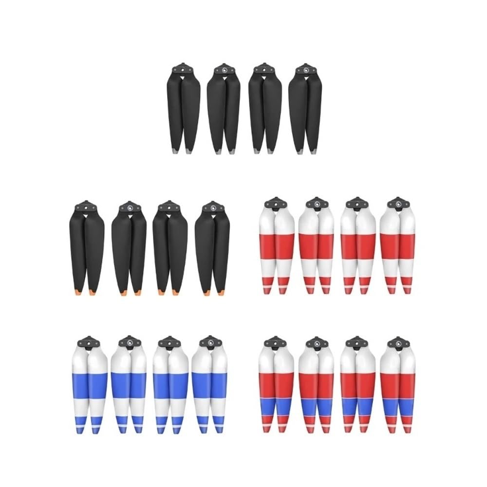 Eliche in plastica Fit For Air 3 Eliche silenziose con forte trazione(Red blue white)
