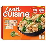 Lean Cuisine Frozen Meal Alfredo Pasta with Chicken Broccoli, Comfort Cravings Microwave Meal, Chicken and Pasta Dinner, Frozen Dinner for One