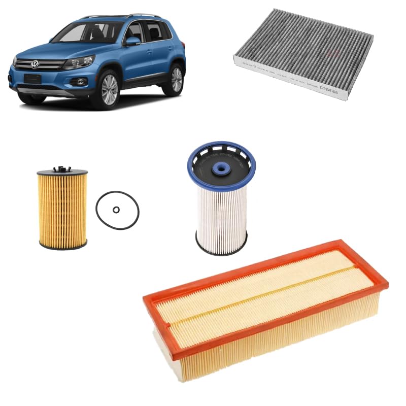 Kit tagliando 4 filtri per Volkswagen Tiguan 2.0 TDI 2016+