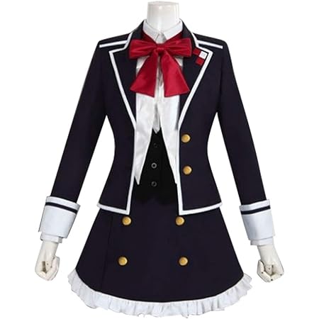 Amazon Webessence コスプレ衣装 Diabolik Lovers ディアボリックラヴァーズ 小森ユイ 制服 風 コスプレ コスチューム オリジナル ブレスレット 付き コスプレ 仮装 通販