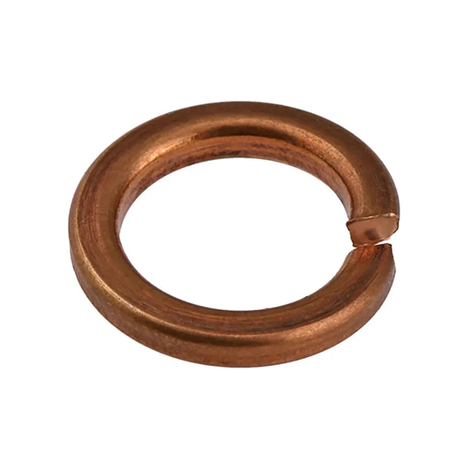 Set Assortito di rondelle in Ottone, Rondella Elastica in Ottone Bronzo Rame Rondella di Sicurezza Divisa M3 M4 M5 M6 M8 M10 M12, 5 Pezzi(M4)